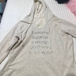 Light hoodie, fits oversize.